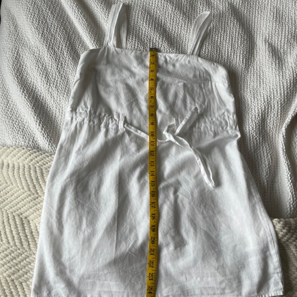 White Mini Dress - Picture 6 of 9